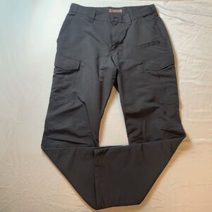 511 Tactical Pants Relaxed Fit Tactile Pro Cargo RipStop Dark Grey Size 34x32